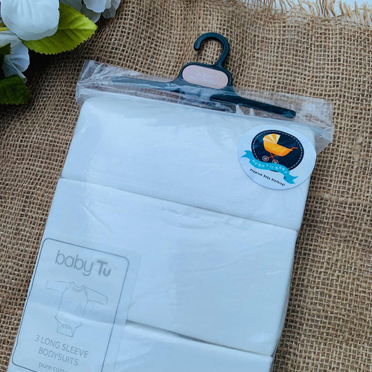 Tu Clothing Pack of 3 Full Sleeved Bodysuits