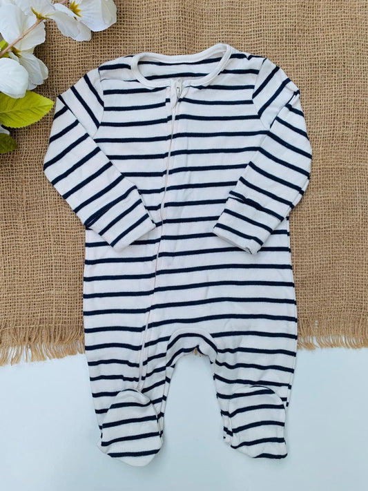 George Stripes Sleepsuit