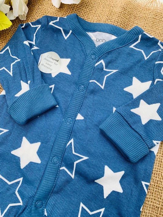 Tu Clothing Stars Print Sleepsuit