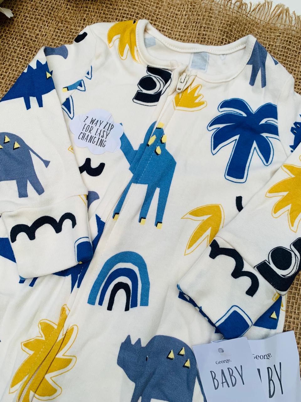 George Tropical Sleepsuit