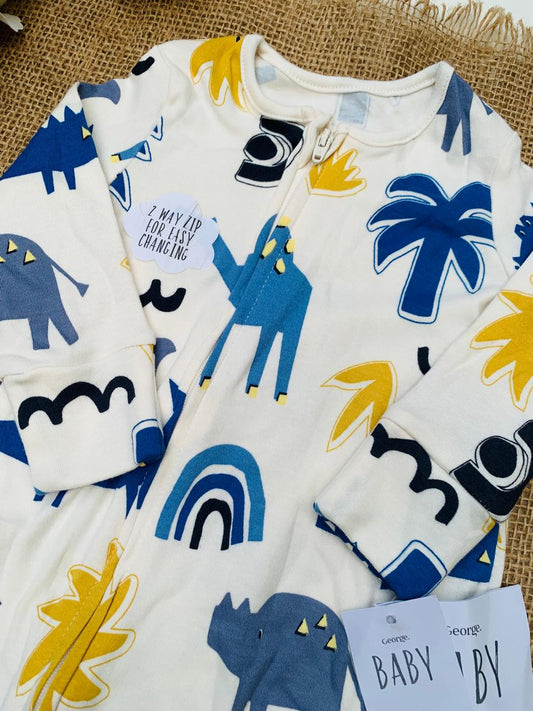 George Tropical Sleepsuit
