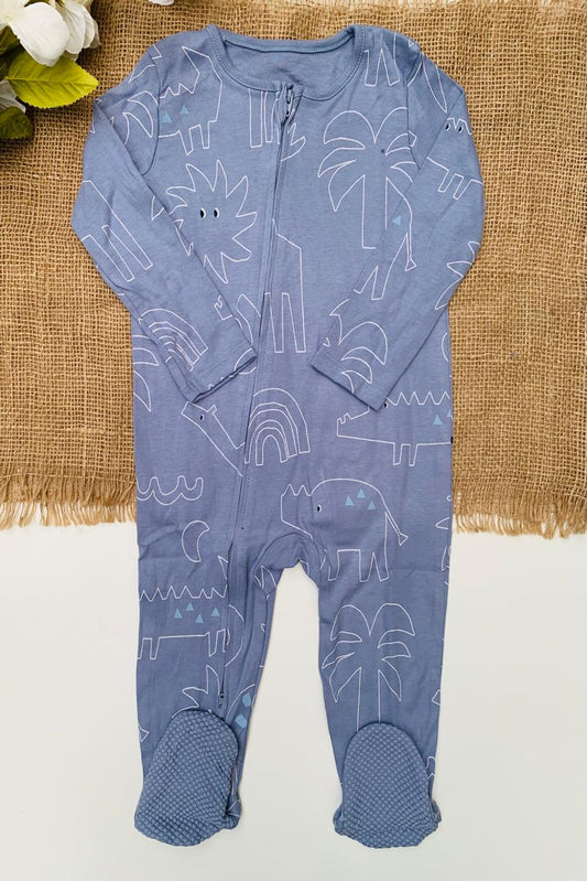 George Zipped Sleepsuit
