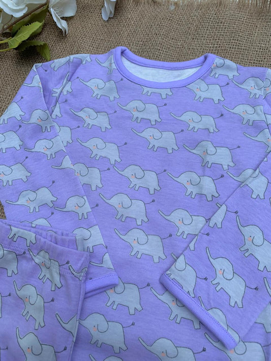 George Printed Elephants shirt & Trouser Set