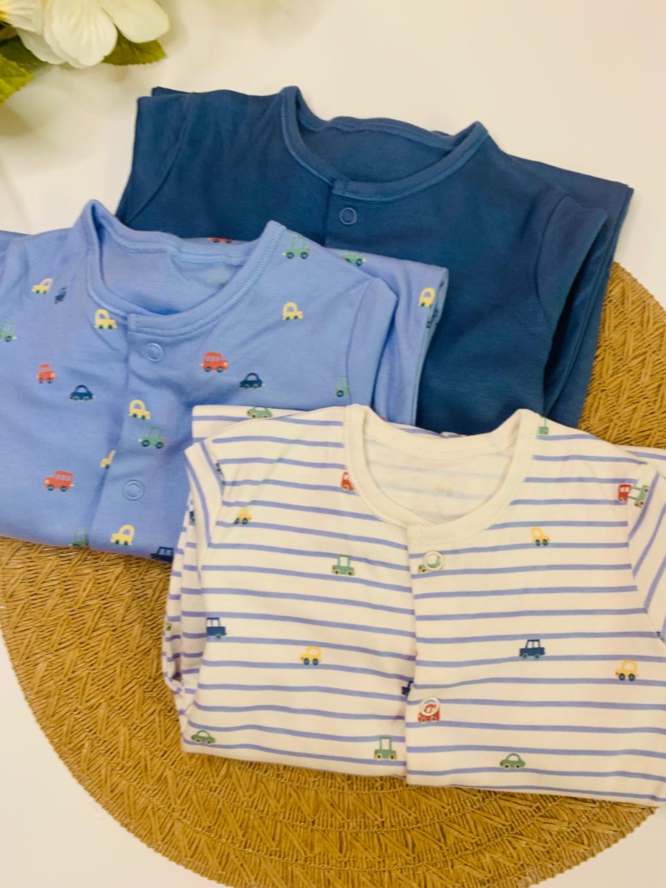 George Pack of 3 Vehicles Sleepsuit