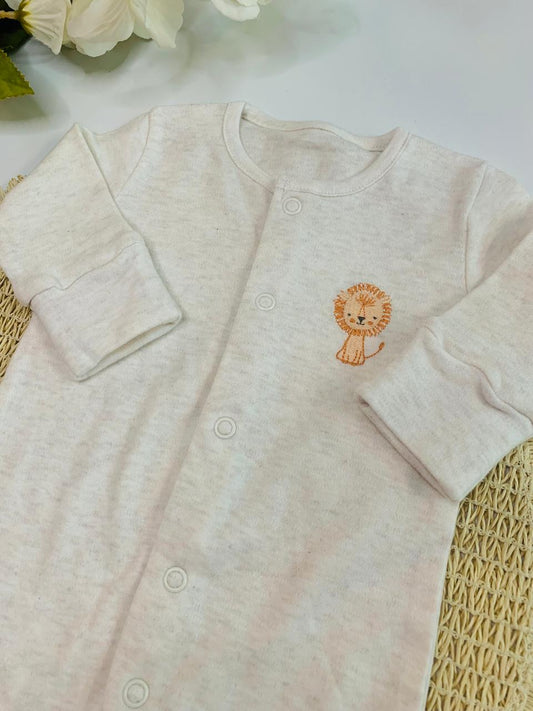 Matalan Embroidered Tiger Sleepsuit