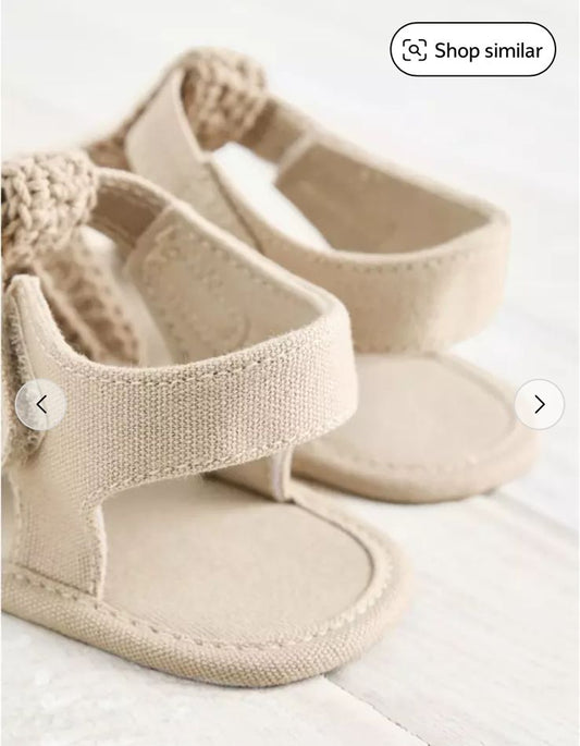 Tu Clothing Crochet Sandals