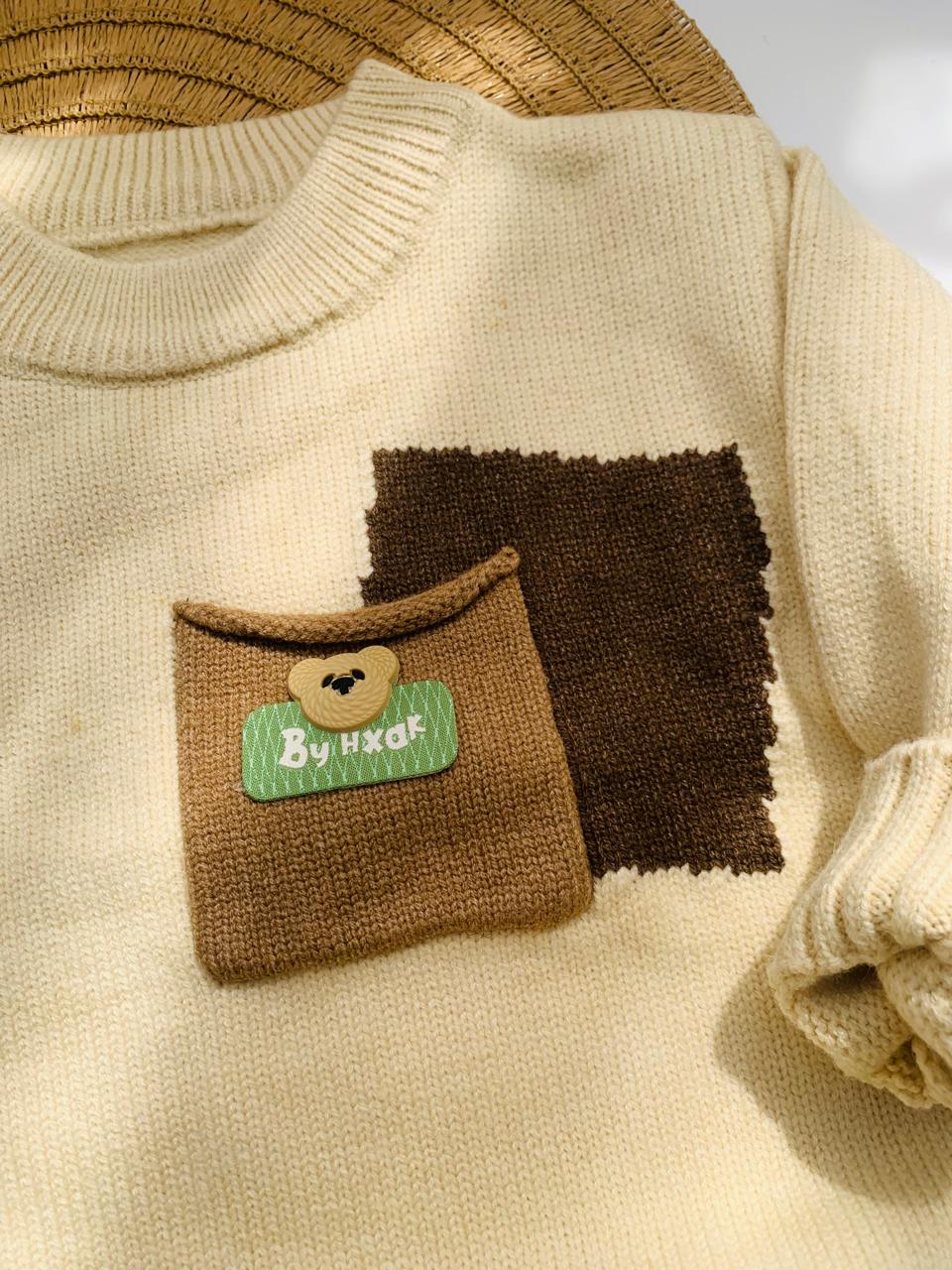 Knitted "By Hxak" Sweater