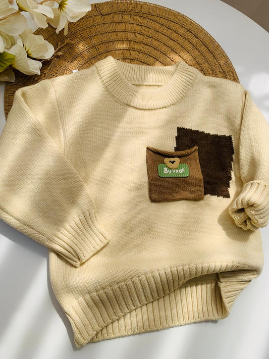 Knitted "By Hxak" Sweater
