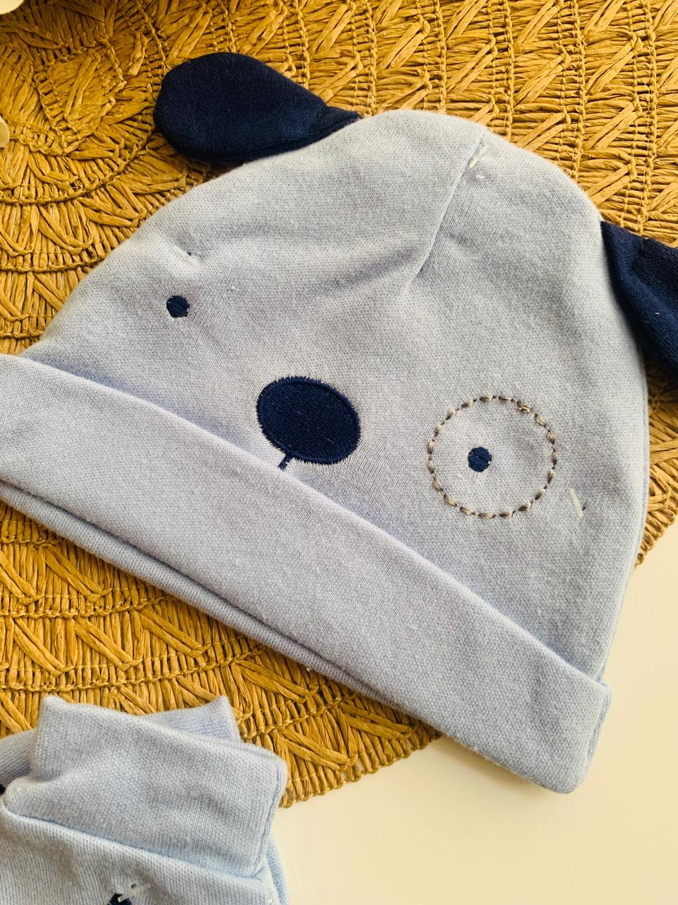 Pack of 3 Caps & Mittens Set