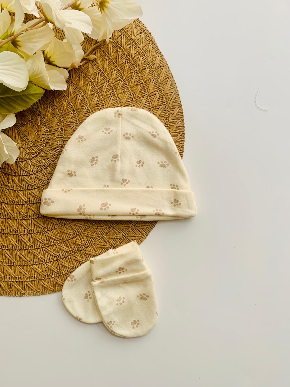 Pack of 3 Caps & Mittens Set