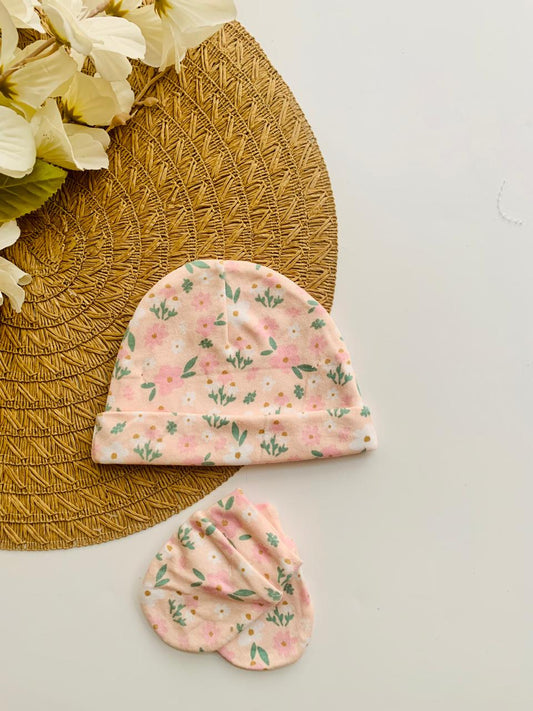 Pack of 3 Caps & Mittens Set