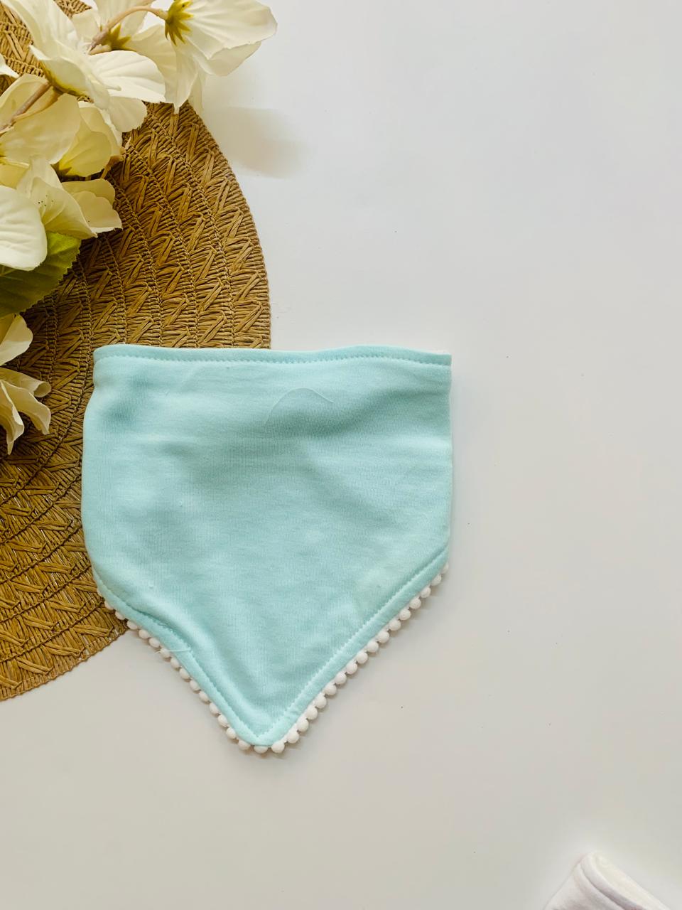 Pack of 3 Bandana Floral Bibs with Head band