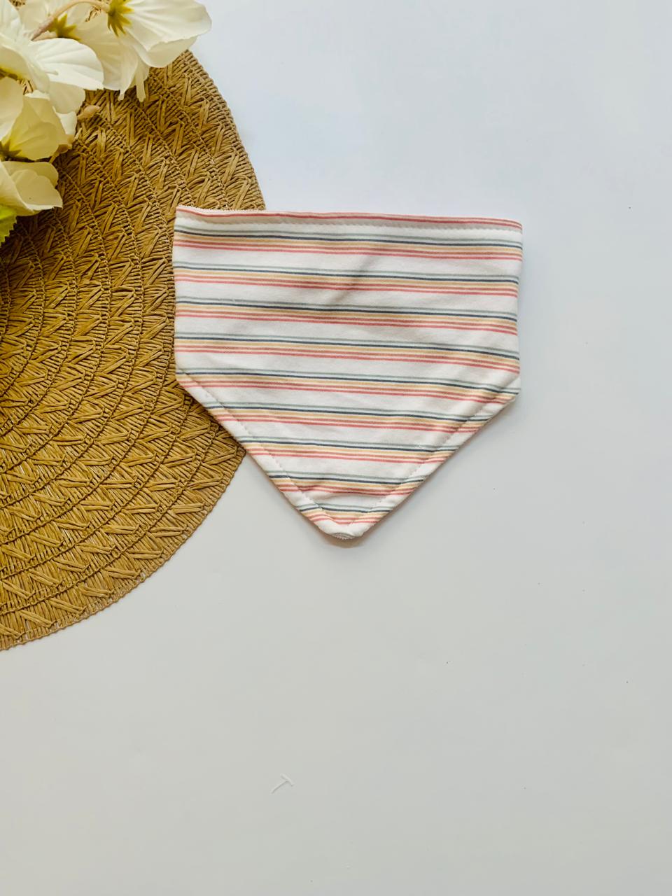 Pack of 3 Bandana Floral Bibs with Head band