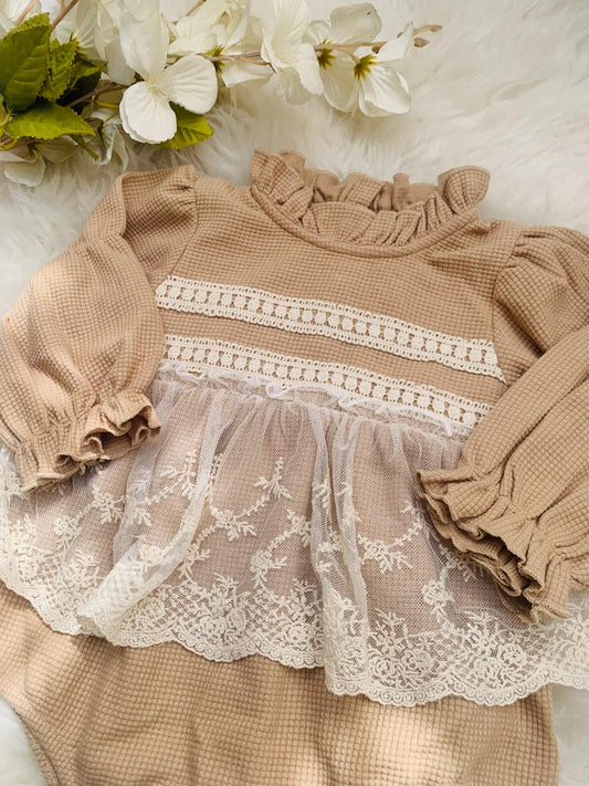 Formal Frock Style Bodysuit