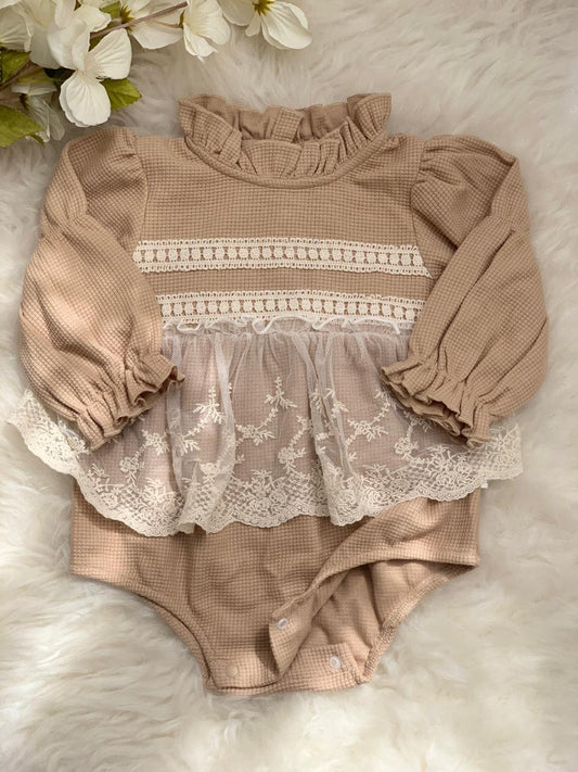 Formal Frock Style Bodysuit