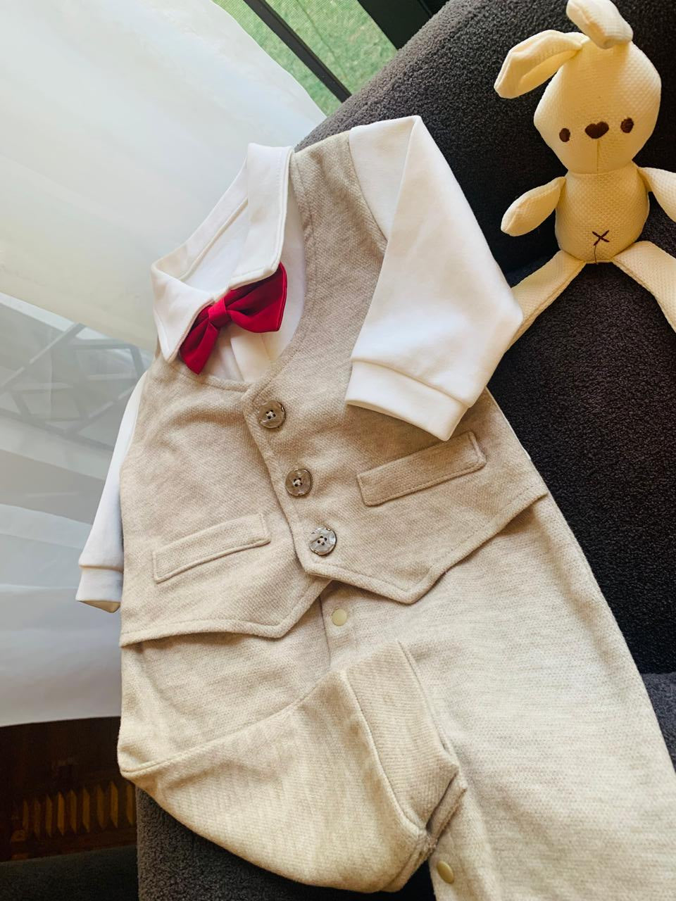 Formal Romper with Hat
