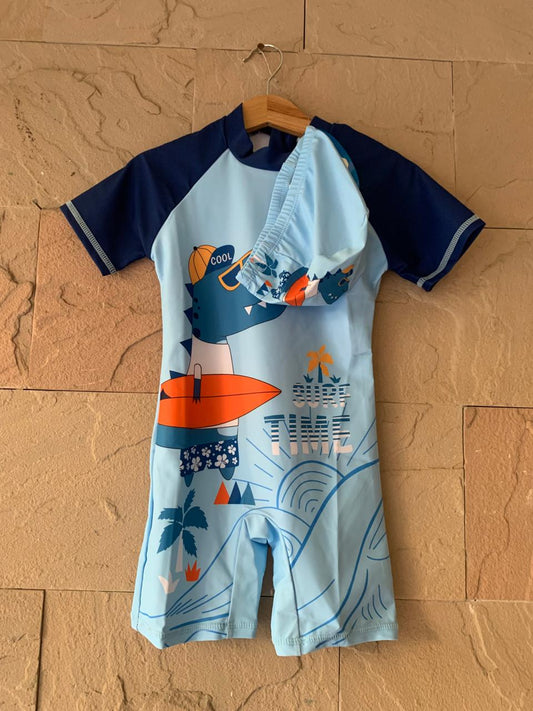 "Surf Time" Swimming Suit