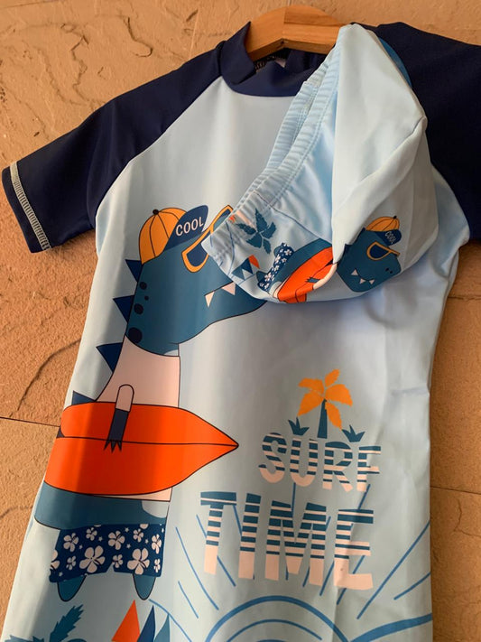 "Surf Time" Swimming Suit