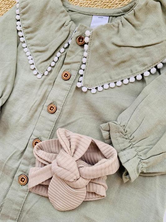 3Pc Shirt ,Tights & Headband Set