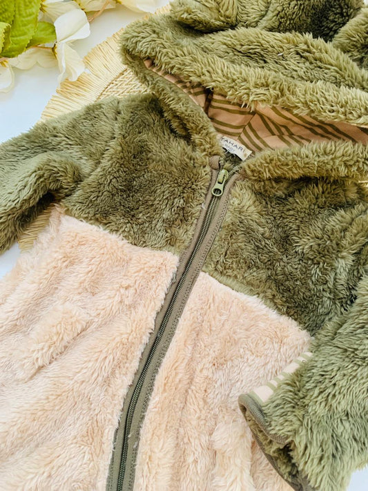 Woolen Hooded Sleepsuit