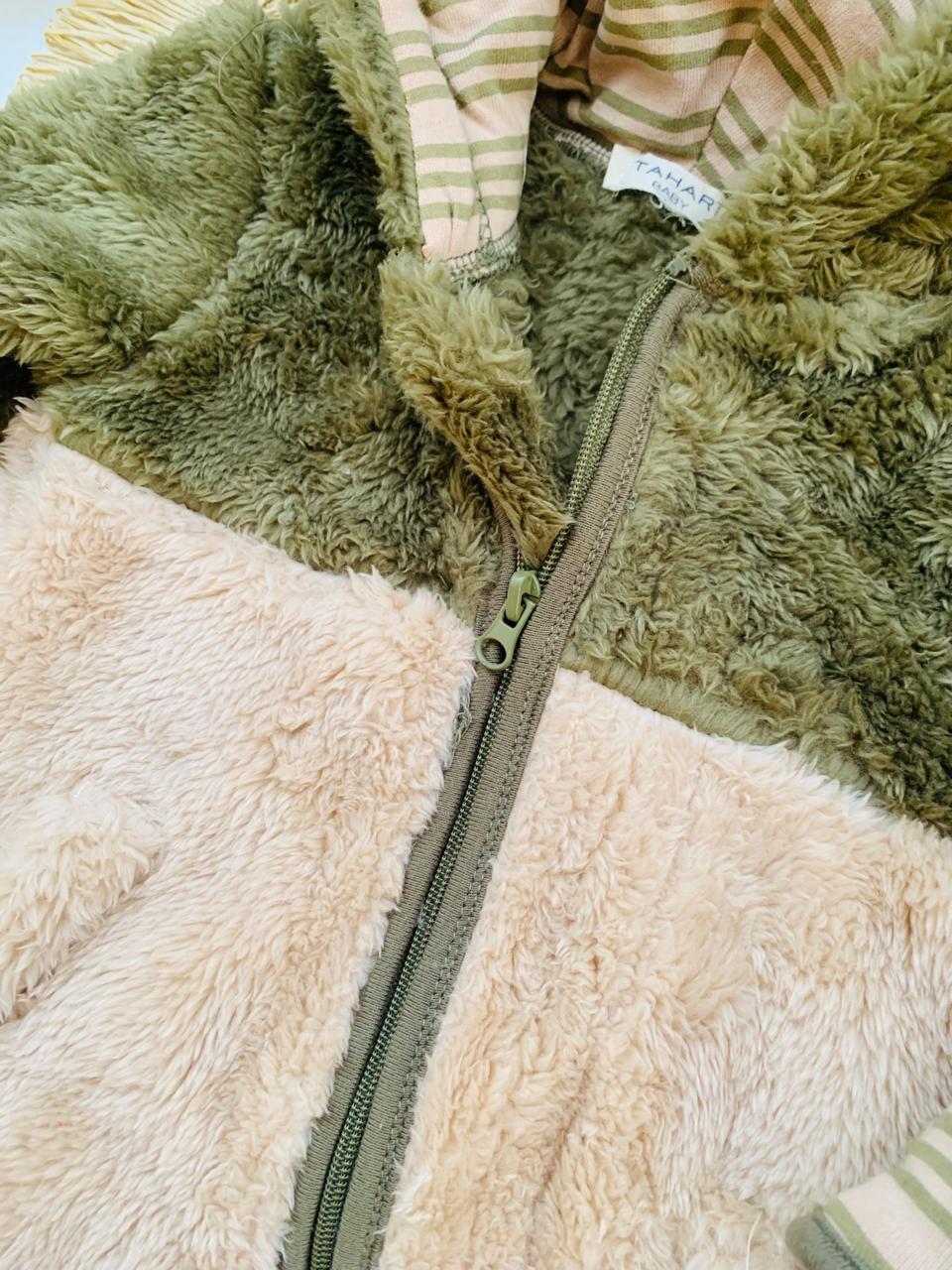 Woolen Hooded Sleepsuit