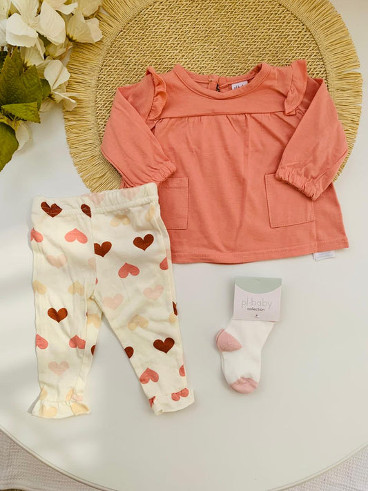 4Pc Furry Jacket with Matching Shirt ,Trouser & Socks Set