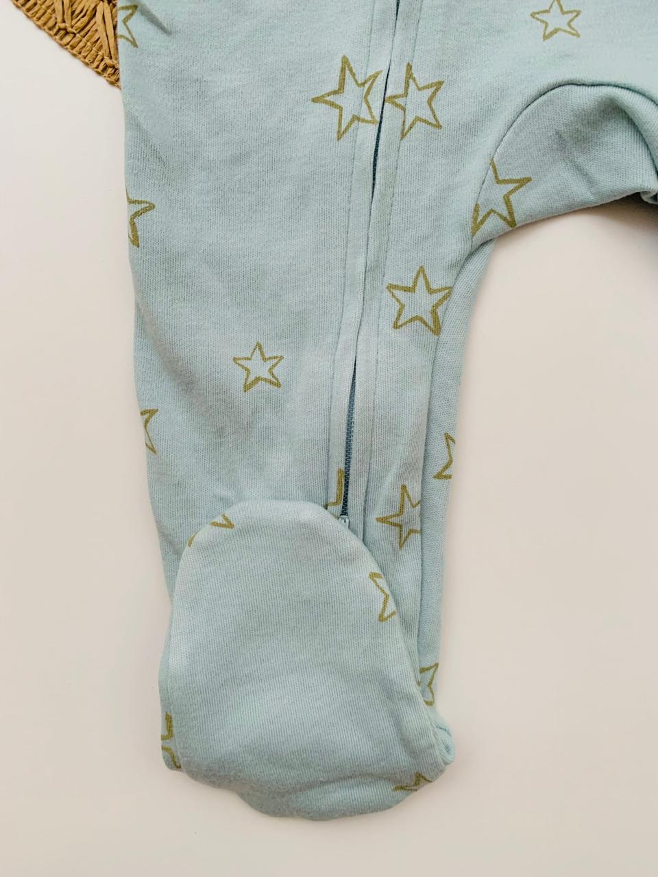 George Stars Print Sleepsuit