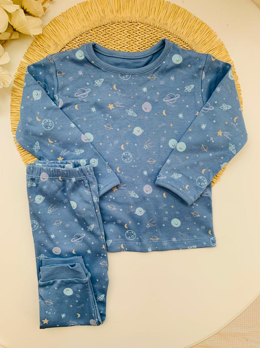 George Space Themed Shirt & Trouser Set