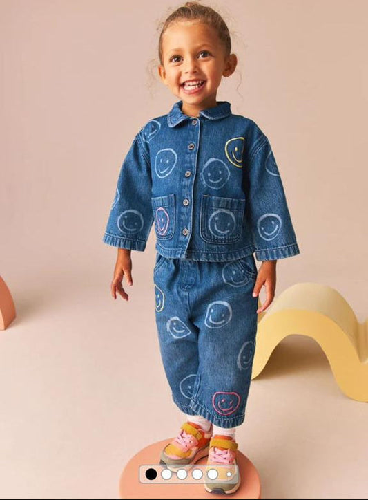 Next Denim Shirt & Trouser set