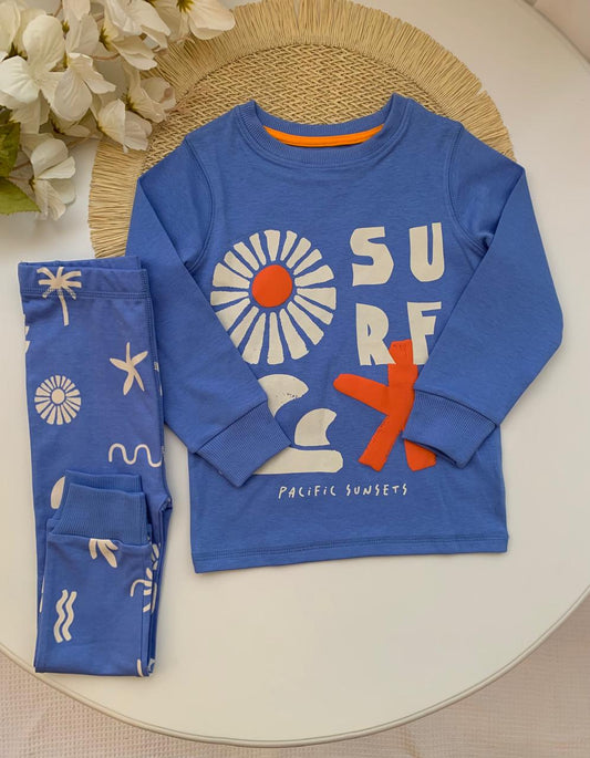 Next "Surf" Shirt & Trouser Set