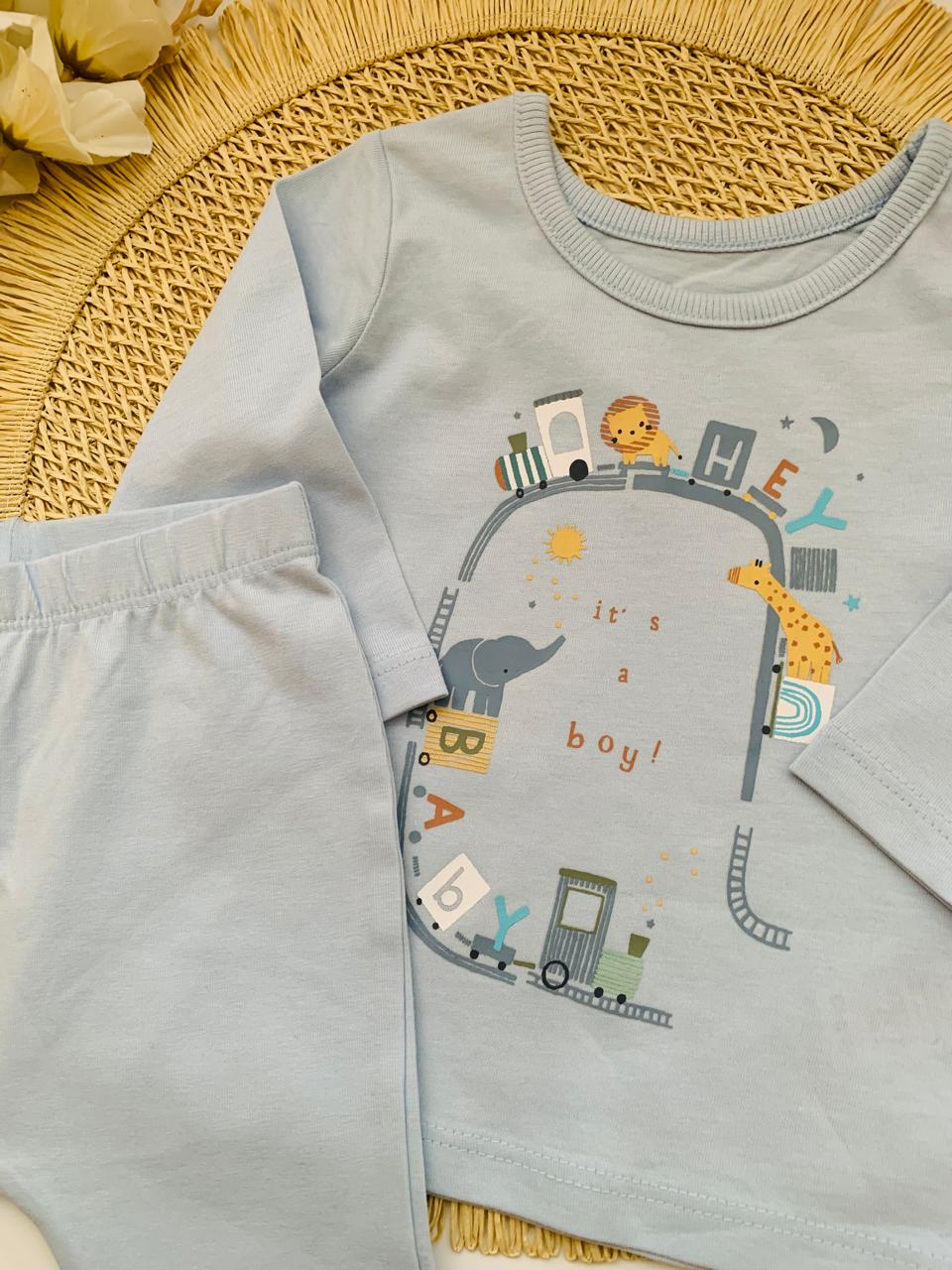 George "Hey Baby Boy" Shirt & trouser Set