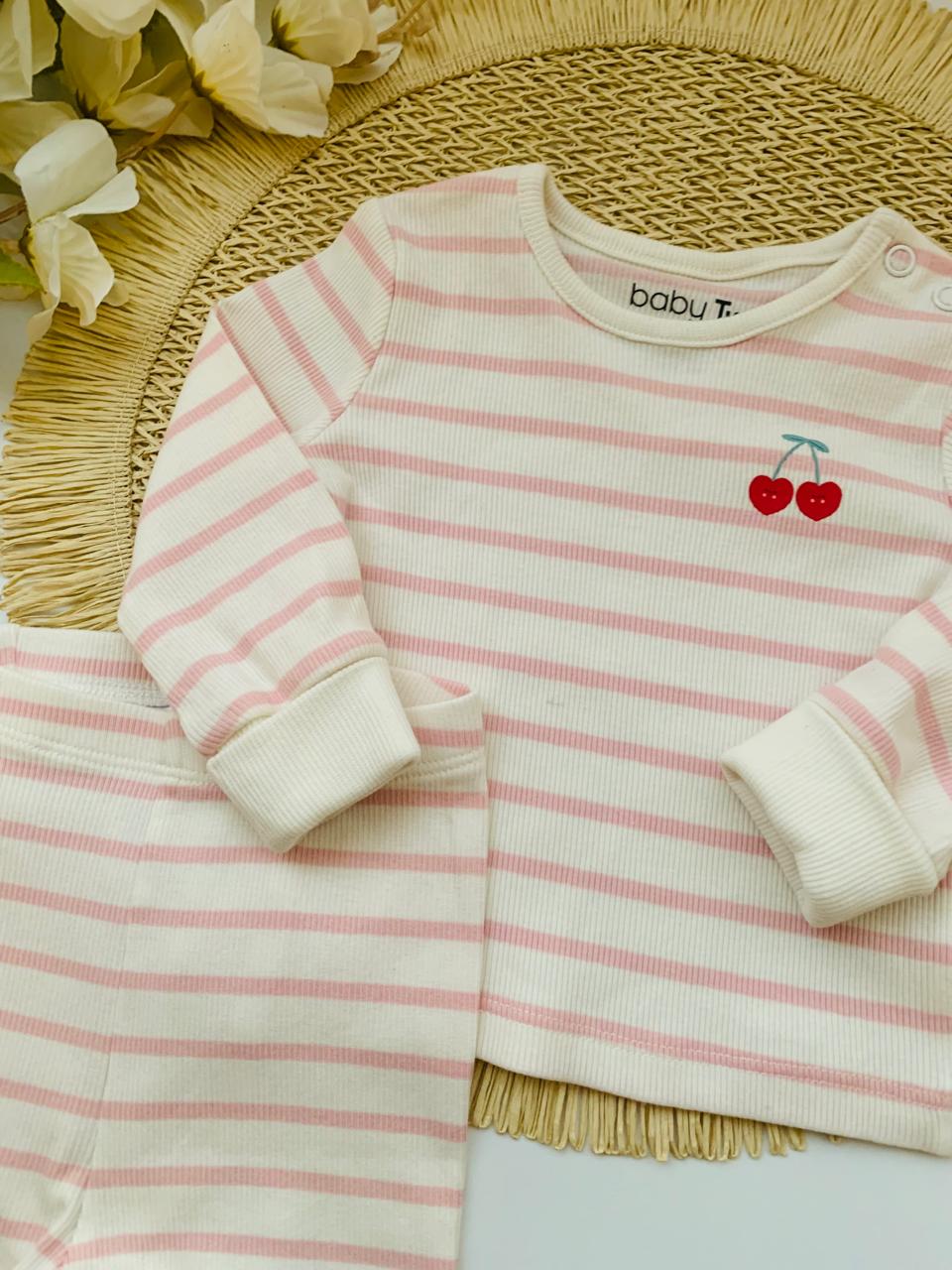 Tu Clothing Ribbed Shirt & Trouser Set