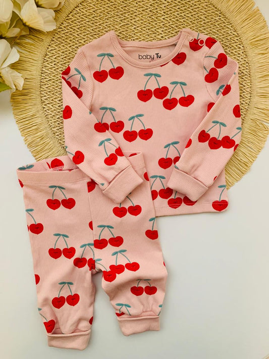 Tu Clothing Ribbed Shirt & Trouser Set