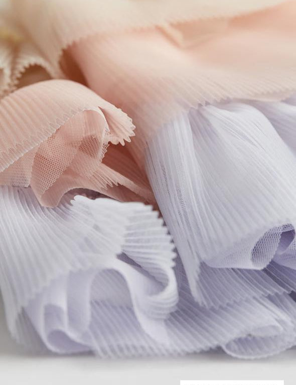 H&M Sparkly Top Frill Dress