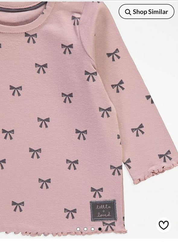 George Pack of 3 Bows Print Shirts