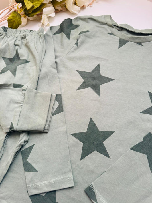 George Star Print Shirt & Trouser Set