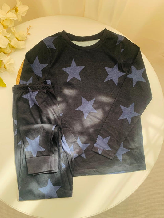 George Star Print Shirt & Trouser Set