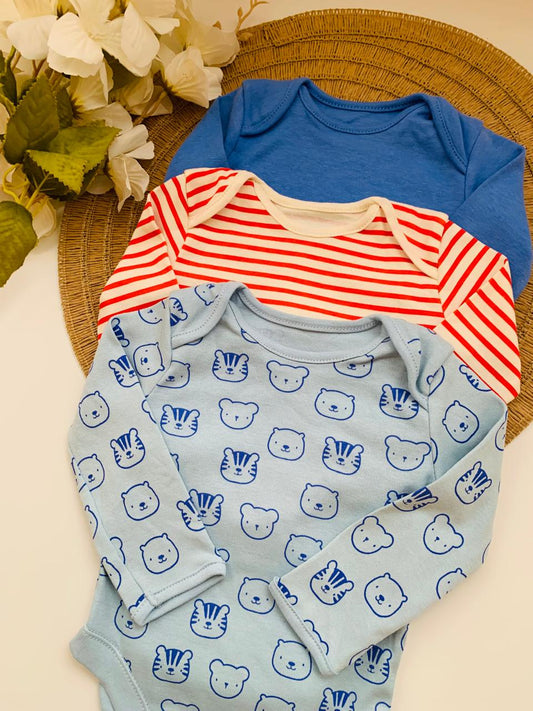 George pack of 3 Bodysuits