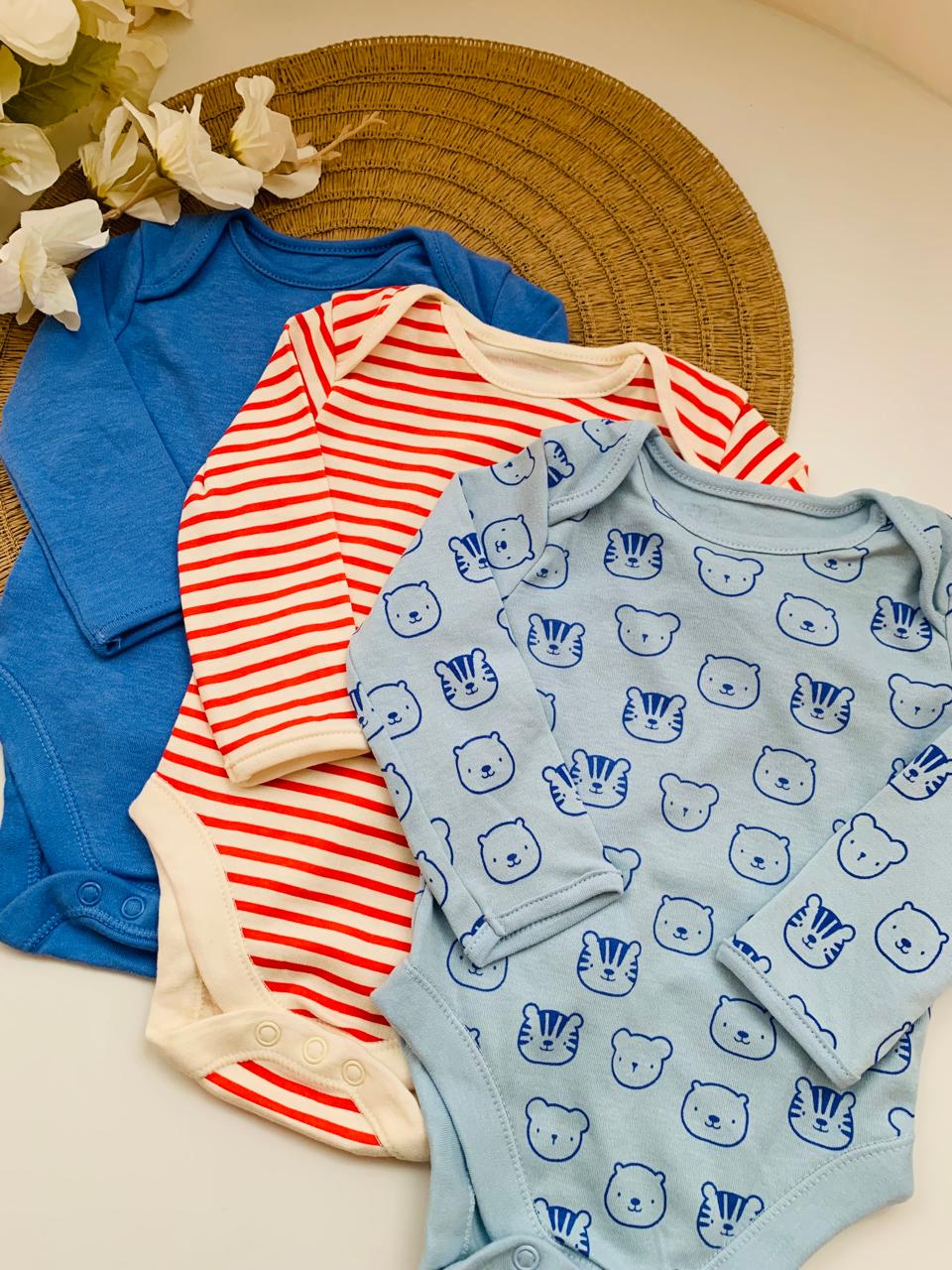 George pack of 3 Bodysuits