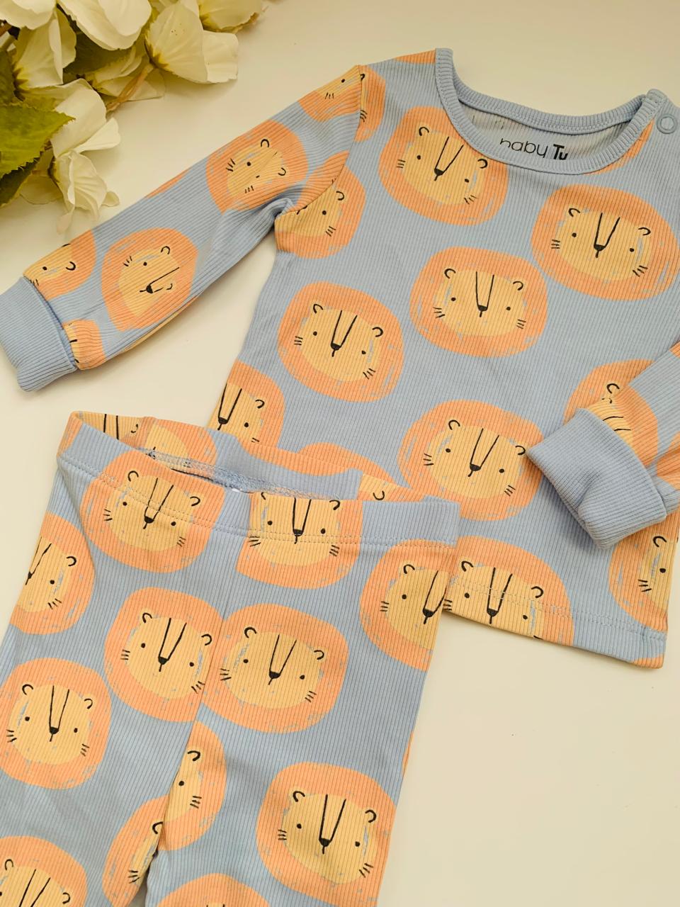 Tu Clothing Tiger faces Shirt & Trouser & Set