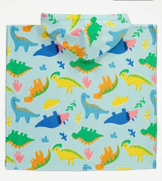George Dinosaur Hooded Towel