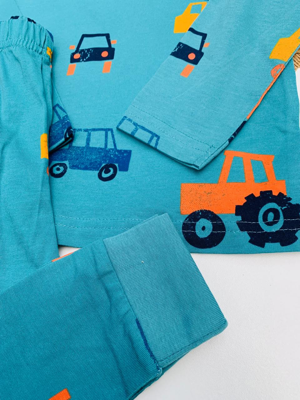 George Vehicles Print Shirt & Trouser Set