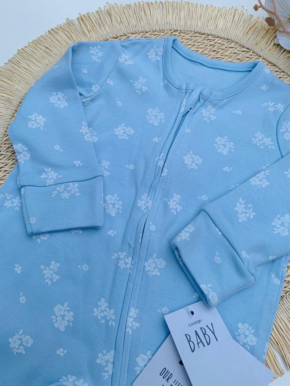 George All-Over Floral Sleepsuit