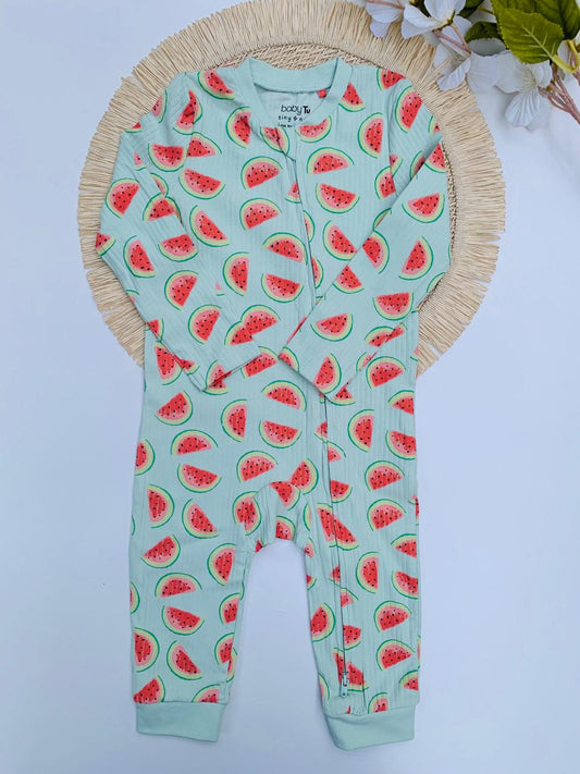 Tu Clothing Watermelon Print Sleepsuit