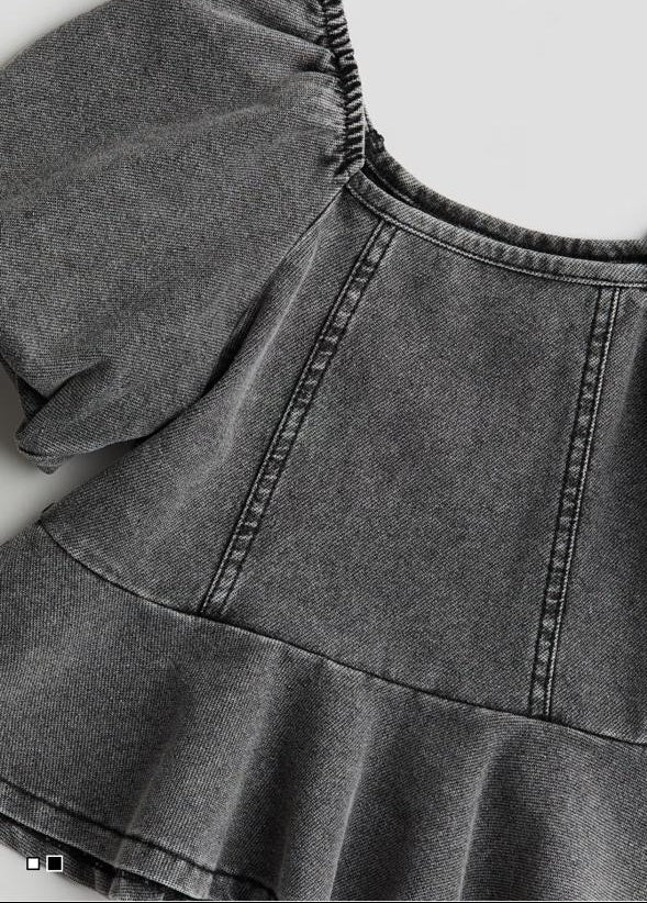 H&M Denim Top