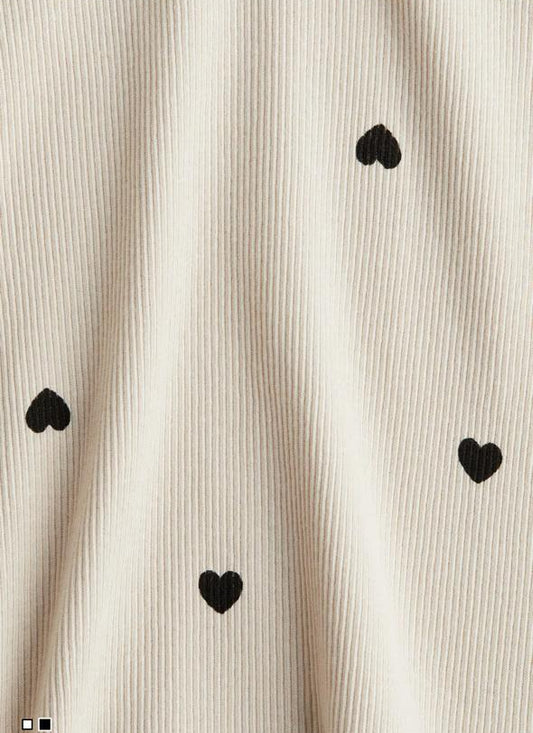 H&M Hearts Printed Shirt