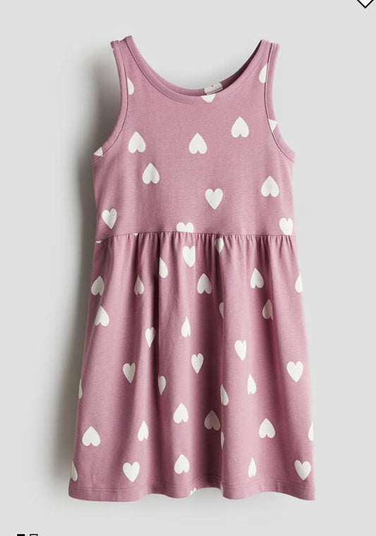 H&M Hearts print Frock