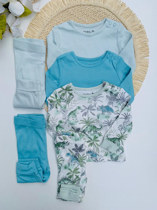 Tu Clothing Pack of 3 Shirts & Trousers set