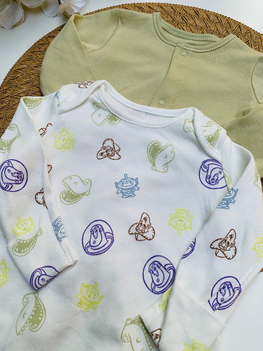 George Pack of 2 Sleepsuits