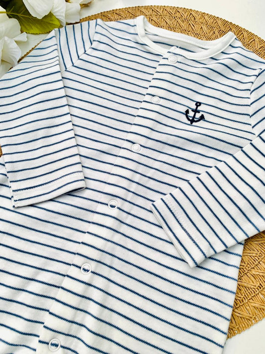 TU Clothing Strips Sleepsuit